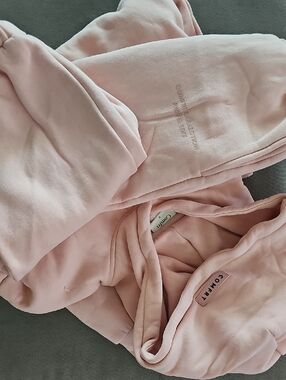 Comfrt Light Pink Comfort Hoodie And Pant Set